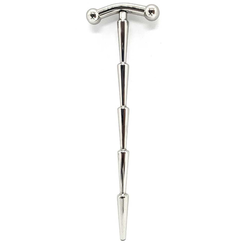 Stainless Steel Tige pour urètre Cum Rattle 11cm - Diamètre 6mm